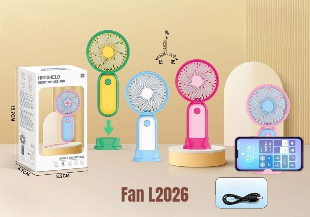 Mini Rechargeable Fan Supplier in India | Wholesale & OEM – Dhanshika Exports